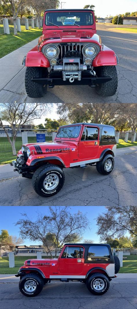 1981 Jeep CJ7 Renegade Cj7 Renegade, Jeep Cj7 Renegade, Cj Jeep, Jeep Cj7, Jeep Cj, Jeep Girl, Jeep Renegade, Windshield Wipers, Automatic Transmission