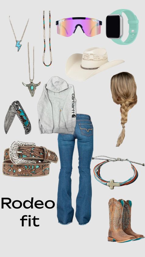 #rodeofit #cowgirl like if you would wear!! 2000s Cowgirl, Rodeo, How To Wear