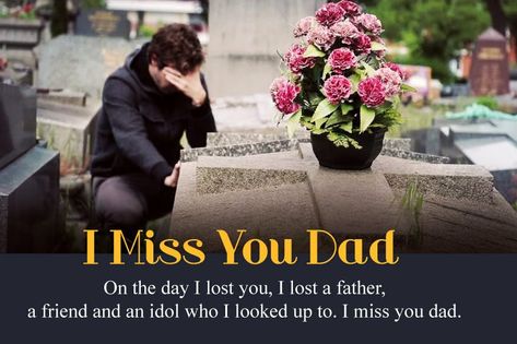 Losing Your Dad, Father Poems From Daughter, Missing Dad Quotes, Happy Fathers Day Status, Miss You Dad Quotes, I Miss You Messages, Funny Fathers Day Quotes, I Miss My Dad, Fathers Day Poems