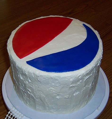 Pepsi Party, Pepsi Cake, Mt Dew, Pepsi Max, Logo Cake, Pepsi Logo, Duck Cake, Realistic Cakes, Diet Pepsi