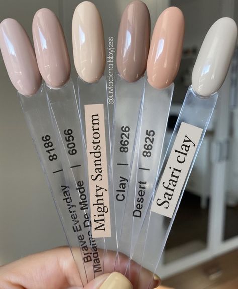 Mushroom Colour Nails, Eggshell Nails Color, Creamy Nail Colors, Bias Nails, Cream Nail Color, Cream Color Nails, Light Nail Colors, Creme Nails, Vanilla Nails