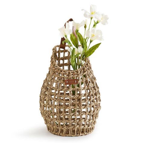 PRICES MAY VARY. Front Door Basket: LGENHOOM hanging basket features a beautifully designed structure, ideal for placing flowers and plants at your doorstep. It adds a touch of natural and Bohemian charm to your entrance, creating a warm and welcoming atmosphere for guests. Wall Hanging Storage Basket: Beyond its decorative use at the front door, this basket also offers robust storage capabilities. Perfect for organizing various small items, it serves well in the hallway, bedroom, or any other s Front Door Basket, Front Door Baskets, Door Basket, Belly Basket, Wall Hanging Storage, Flower Plants, Hallway Bedroom, Organization Decor, Hanging Basket