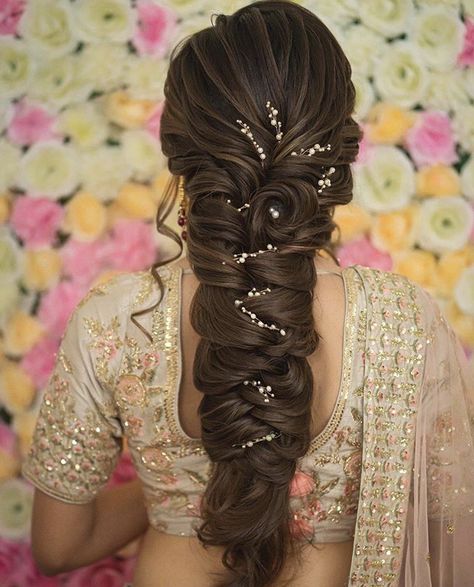 Hair by Simmy Makawana | braid hairstyle ideas | trending hair accessories | #wittyvows #bridesofwittyvows #hair #hairstyles #braids #braidedhairstyles #braidstyles #hairaccessory #hairaccesories #hairaccessoriesforwomen #bridetobe #weddinghairstyles #hairstylesforlonghair #hairstyleswithbangs #potd Bridesmaid Hairstyle Ideas, Messy Braided Hairstyles, College Pics, Bridesmaid Hair Inspo, Mehndi Hairstyles, Bridesmaid Hairstyle, Fishtail Hairstyles, Hair Style On Saree, All Types Of Hair