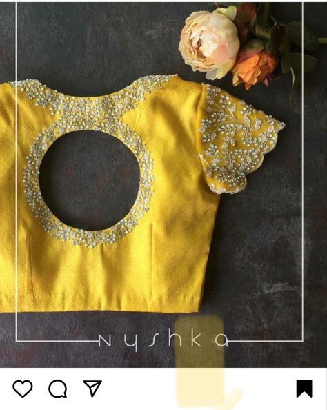 Yellow Blouse Designs, Kerala Saree Blouse Designs, Latest Bridal Blouse Designs, Blouse Designs Catalogue, Traditional Blouse Designs, Lehenga Blouse Designs, Fashionable Saree Blouse Designs, Cutwork Blouse Designs, Blouse Embroidery