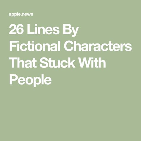 26 Lines By Fictional Characters That Stuck With People Fictional Characters Quotes, Andy Bernard, Losing People, Unbreakable Kimmy Schmidt, The Sorcerer's Stone, See No Evil, Jake The Dogs, Character Quotes, Good Old Days