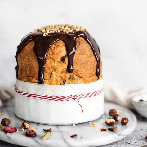 Vegan Panettone by Allinson's Vegan Panettone, Festive Baking Recipes, Christmas Baking Ideas, Vegan Bakes, Gingerbread Cookies Recipe, Panettone Recipe, Christmas Banquet, Vegan Egg Replacement, Festive Baking