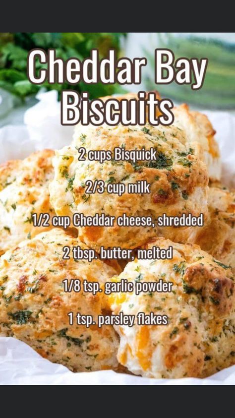 Bisquick Red Lobster Cheddar Biscuits, Bisquit Recipes, Cheddar Bay Biscuits Recipe, Red Lobster Cheddar Bay Biscuits Recipe, Red Lobster Cheddar Biscuits, Using Canned Biscuits, Copycat Red Lobster, Red Lobster Cheddar Bay Biscuits, Cheddar Bay Biscuits