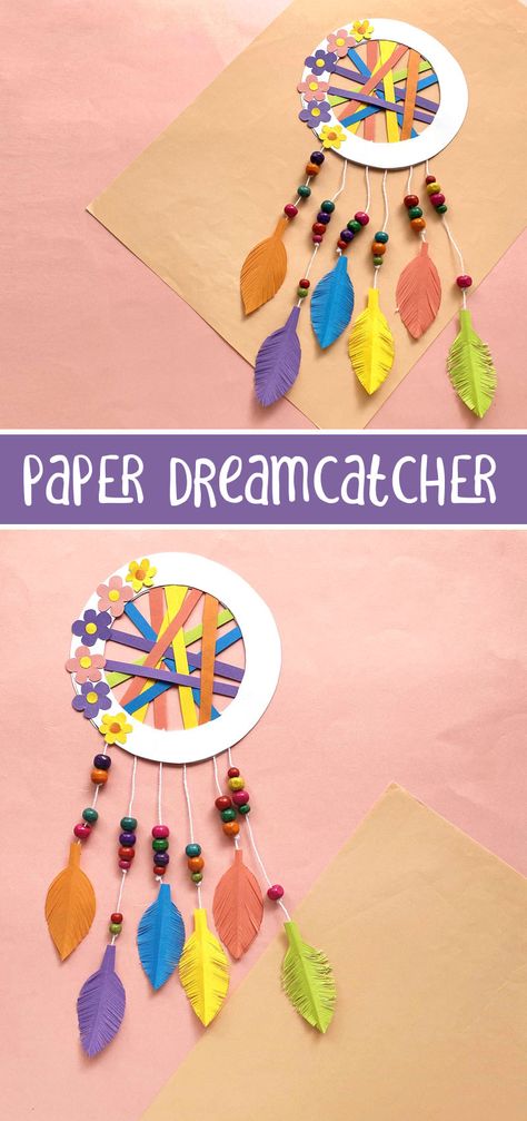 Art Craft For Elementary Students, Craft For 10yrs, Grade 5 Craft Ideas, Paper Dream Catcher Diy, Summer Crafts For Older Kids, Teen Vbs Craft Ideas, Arts And Crafts For Middle Schoolers, Crafts For Preteens, Teen Crafts Diy