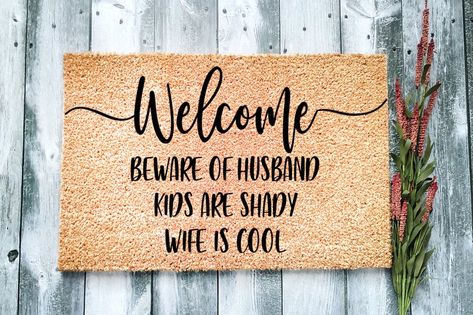 Snarky Door Mat, Door Mat Funny, Funny Door Mat, Jute Doormat, Funny Welcome Mat, Monogram Door Mat, Cool Doormats, Entry Mats, Funny Doormats