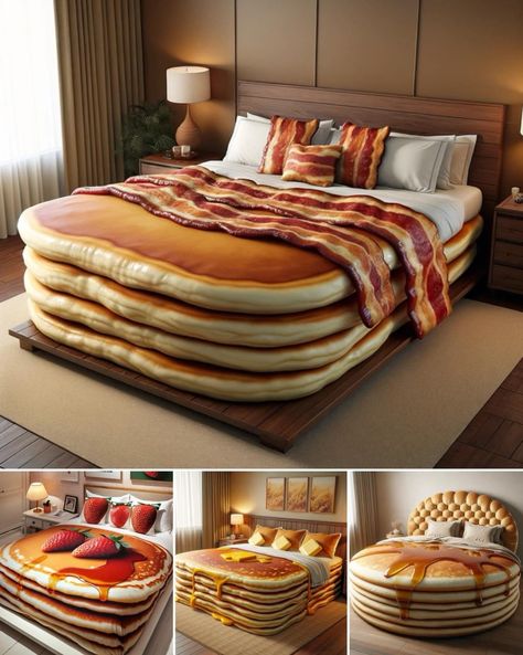 Beautiful Room Designs, Beautiful Room, Room Designs, Brighten Your Day, Bacon, Funny Memes, Bed, Memes, Funny