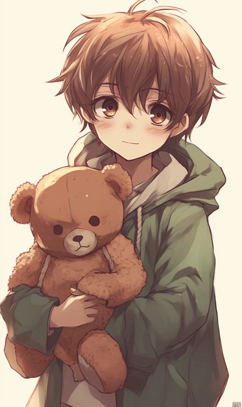 Child Oc Art Boy, Anime Kid Pfp, Brown Haired Boy Art, Anime Toddler Boy, Anime Child Oc, Kid Character Art, Kid Oc Boy, Anime Child Boy, Anime Kid Boy