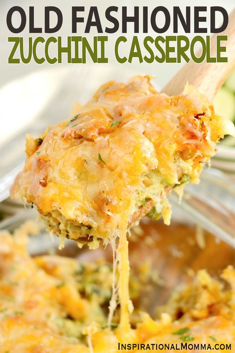 This old fashioned zucchini casserole is full of veggies and a creamy sauce then topped with stuffing! It's a hearty side you'll love. #inspirationalmomma #oldfashionedzucchinicasserole #oldfashionedzucchinicasserolerecipe #zucchinicasserole via @inspiremomma Zucchini Dressing Casserole, Zucchini Casserole Recipes With Stuffing, Zucchini Stuffing Casserole, Zucchini Casserole With Stuffing, Zucchini Casserole Recipes, Zucchini Casserole, Stuffing Casserole, Hearty Casseroles, Easy Zucchini