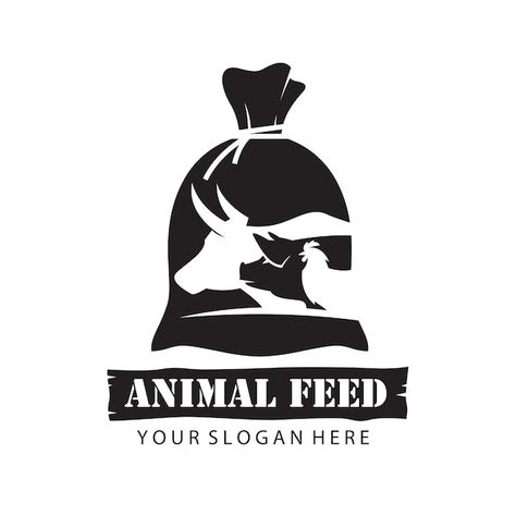 Animals feed in sack | Premium Vector #Freepik #vector #pig-logo #pig-silhouette #chicken-logo #chicken-drawing Animal Feed Logo, Pig Silhouette, Pig Logo, Vector Animals, Pig Feed, Chicken Drawing, Chicken Cat, Chicken Logo, Poultry Feed