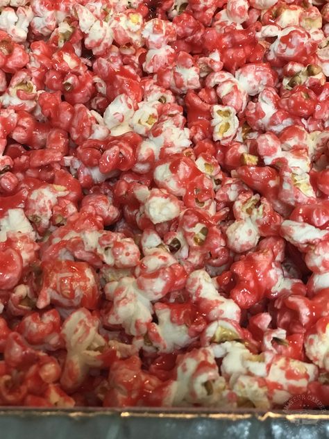 Red Hot Popcorn, Popcorn In A Paper Bag, Beast Xmen, Cinnamon Popcorn, Hot Popcorn, Stovetop Popcorn, Popcorn Snacks, Red Hots, Camper Camping