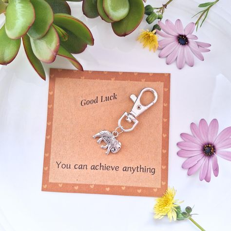 Elephant Keychain, Recycle card, Kraft Paper, Good Luck Keychain, Message Gift, Motivation Gift, Encouragement Cards, by BlessingHandmades on Etsy Elephant Keychain, Motivational Gifts, Encouragement Cards, Kraft Paper, Good Luck, Encouragement, Recycling, Elephant, Paper Party Supplies