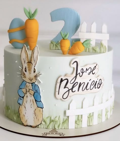 Rabbit Theme Party, Peter Rabbit Theme Party, Bunny Birthday Theme, Peter Rabbit Cake, Peter Rabbit Birthday, Peter Rabbit Party, Rabbit Birthday, Rabbit Cake, Bunny Birthday