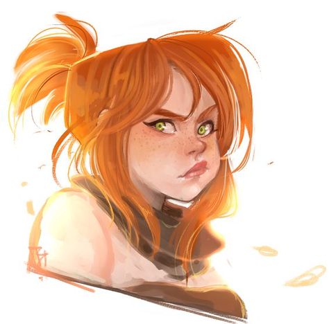 im-bravo: I just wanna squish enna’s grumpy chubby face. ★ || CHARACTER DESIGN REFERENCES™ (https://www.facebook.com/CharacterDesignReferences & https://www.pinterest.com/characterdesigh) • Love Character Design? Join the #CDChallenge (link→ https://www.facebook.com/groups/CharacterDesignChallenge) Share your unique vision of a theme, promote your art in a community of over 50.000 artists! || ★: Ginger Art, Love Character Design, Love Character, Hair Ginger, Chubby Face, Grumpy Face, Character Design Cartoon, Art Cartoon, Design Challenge