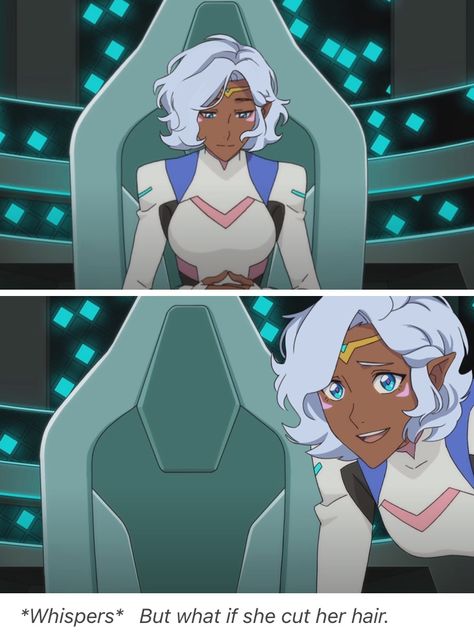 Pidge Voltron Long Hair, Pidge Haircut, Voltron Oc Female, All Out Anime, Voltron Funny, Klance Comics, Voltron Comics, Form Voltron, Voltron Ships