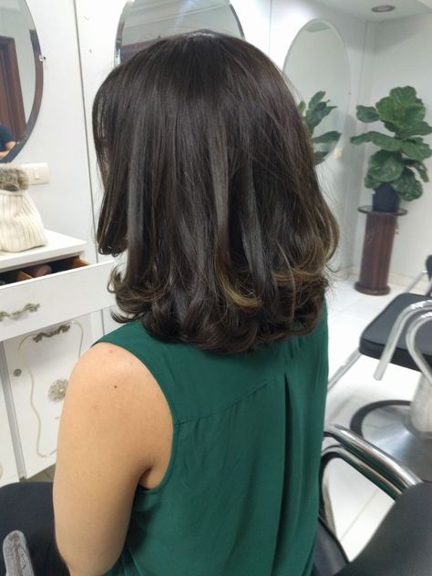 Shoulder length hair with texture @sabcruzb Lob Haircut, Long Layered Haircuts, Long Layers, Shoulder Length Hair, Layered Haircuts, Length Hair, Shoulder Length, Cortes De Cabello Corto, Short Hair