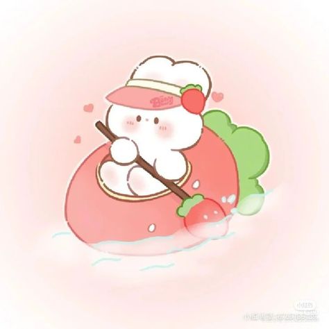 Apps Kawaii, Rabbit Icon, Strawberry Stuff, Njoy Obs, Bunny Drawing, Cute Kawaii Animals, Bunny Art, Cute Doodles Drawings, Kawaii Doodles