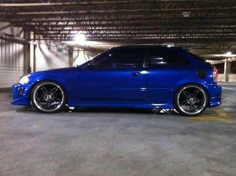 That little hatch Blue Honda Civic Hatchback, Honda Civic 1998 Modified, Harrodsburg Kentucky, Honda Civic 1998, Honda Hatchback, Civic Jdm, Honda Civic Vtec, Honda Accessories, Honda Vtec