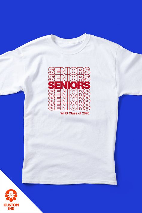 Get high marks using one of over 700 of our professionally designed school templates. Our customizable design templates make it easy to kickstart your senior class shirt idea. Class Shirt Designs, Freshman Shirts, Class Officers, Senior Tshirts, Yearbook Shirts, Senior Hoodies, Senior Year Diy, Class Tshirts, School Spirit Shirts Designs