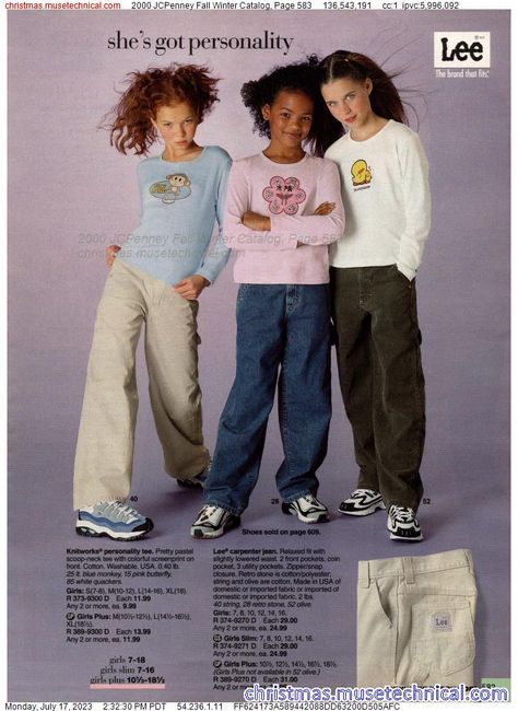 2000 JCPenney Fall Winter Catalog, Page 583 - Catalogs & Wishbooks 2000s Fashion Outfits School Appropriate, 2000s Kids Fashion, 2000s Kids Clothes, Cool Fall Outfits, 90s Fashion Catalog, 90s Kids Fashion, Skater Kids, 2000 Outfits, Kids Catalogs