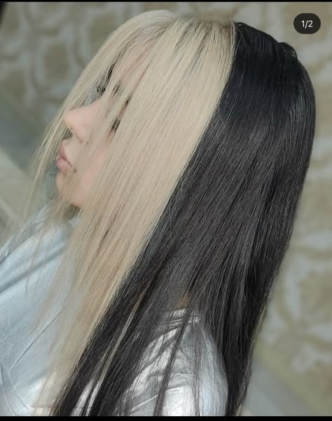 Blonde Underneath Hair, Black And Blonde Hair, Jw Library, Mama Hair, Money Pieces, Blonde Tips, Brown Hair Looks, Grey Hair Inspiration, Long Hair Play