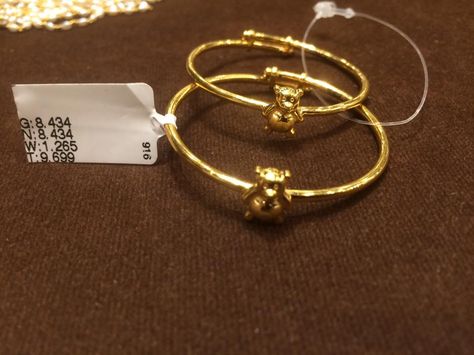 Adjustable Gold Baby Bangles, Gold Bangles for Babies, Gold Bangles for Kids, Gold Baby Bangles in 8 Grams. Rings For Baby Boy, Kadai Bangles Gold, Murugulu For Baby Boys, Baby Boy Bangles Gold, Bangles For Baby Girl Gold, Baby Bangles Indian Gold, Baby Bangles Gold, Baby Boy Jewelry, Kids Gold Jewellery