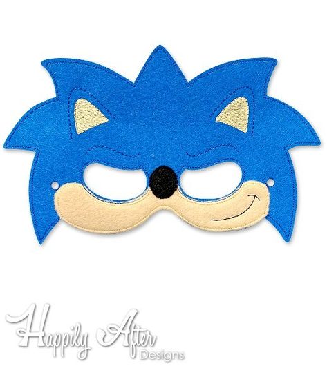 Mask Embroidery Design, Themed Costumes, Mask Embroidery, Hedgehog Animal, Printable Masks, Ith Machine Embroidery, Unique Costumes, Hoop Design, Mask Party