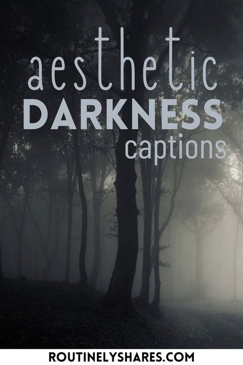 Find the best aesthetic darkness captions for Instagram that are funny, cute or short. Perfect for that dark aesthetic ig post or story Dark Aesthetic Captions For Instagram, Dark Instagram Captions, Darkness Captions, Goth Captions For Instagram, Grunge Captions, Dark Captions For Instagram, Dark Captions, Aesthetic Ig Post, Light Captions