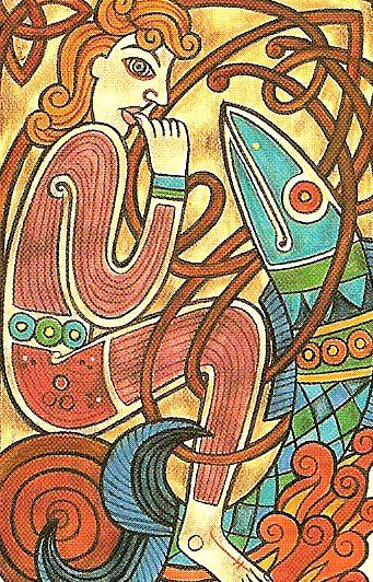 Irish Legends: The Salmon of Knowledge | Explore Blarney Blog Celtic Shaman, Fionn Mac Cumhaill, Salmon Of Knowledge, Salmon Tattoo, European Mythology, Beatle Juice, Deep Images, Celtic Artwork, Ancient Ireland