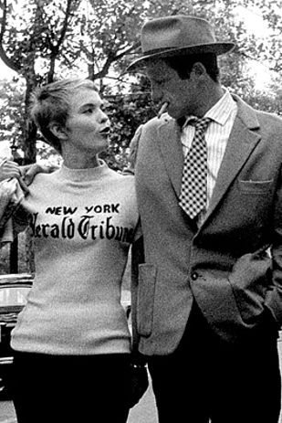 Jean Seberg in Breathless | 22 Halloween Costumes Inspired By The 1960s Art House Movies, Francois Truffaut, Jean Seberg, French New Wave, Jean Luc Godard, Foreign Film, French Films, Hiroshima, What’s Going On