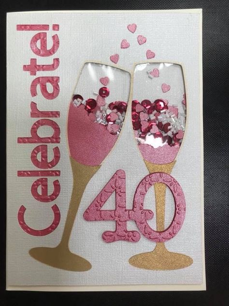 Diy 40th Birthday Card, 50th Birthday Cards For Women, Anniversary Verses, Wine Birthday Cards, Birthday Card Making, Wine Birthday, Birthday Jokes, Cards Anniversary, Card Gifts