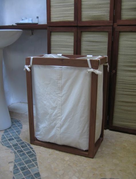 Hamper Diy, Diy Laundry Basket, Laundy Room, Small Space Interior Design, Laundry Baskets, Diy Laundry, Laundry Room Design, Diy Furniture Projects, Laundry Room Decor