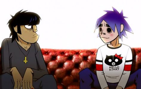 Music Hacks, 2d And Murdoc, Gorillaz 2 D, 2d Gorillaz, 2-d Gorillaz, Emotional Affair, Jamie Hewlett, Gorillaz Art, Damon Albarn