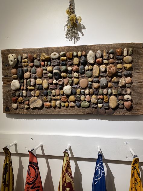 Stones Garden, Art Pierre, Driftwood Crafts, Stone Crafts, Beach Crafts, Driftwood Art, Button Art, Décor Diy, Nature Crafts