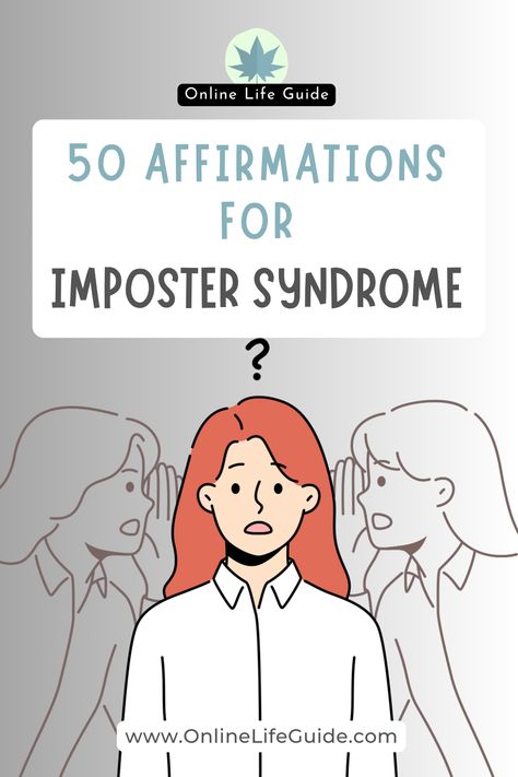 Do you suffer from imposter syndrome regularly? These daily affirmations for imposter syndrome will help you gain confidence in yourself and get rid of the mindset of imposter syndrome instantly. Daily Affirmations For Imposter Syndrome, Imposter Syndrome Affirmations, Imposter Syndrome Quotes, Inspirationa Quotes, Syndrome Quotes, Book Therapy, Impostor Syndrome, Personal Growth Plan, Imposter Syndrome