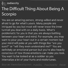 See this Instagram photo by @allaboutscorpio • 2,722 likes Scorpio Anger, Scorpio Women Quotes, Scorpio Moon Sign, About Scorpio, Scorpion Zodiac, All About Scorpio, Inner Turmoil, Zodiac Quotes Scorpio, Astrology Scorpio