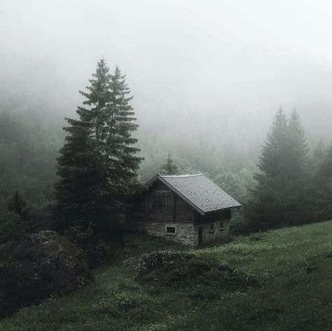 The Inmate Book Aesthetic, House Forest Aesthetic, Cabin In The Woods Aesthetic Dark, House In Forest Aesthetic, House In The Forest Aesthetic, Old Cottage Aesthetic, Cottage In The Woods Aesthetic, Mountain House Aesthetic, Cabin In The Woods Aesthetic