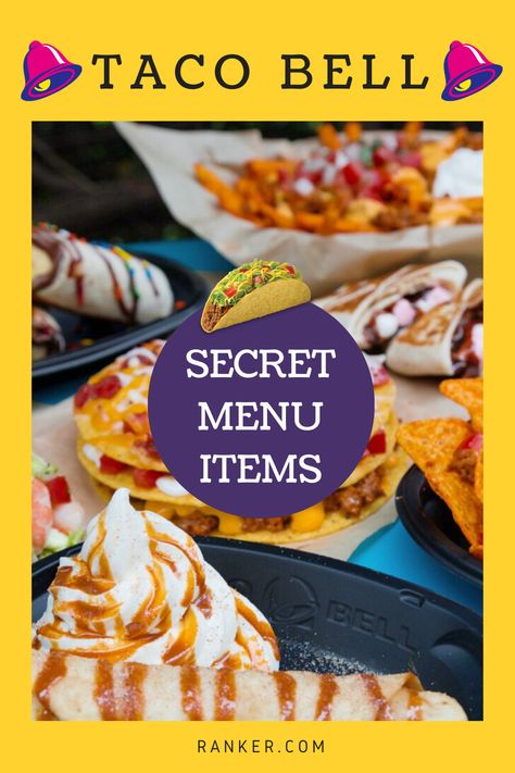 Taco Bell Board Ideas, Taco Bell Copycat Recipes Chalupa, Taco Bell Secret Menu Items, Taco Bell Order Ideas, Fast Food Secret Menu Items, Chilito Recipe, Taco Bell Secret Menu, Taco Bell Order, Restaurant Hacks