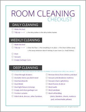 Room Cleaning Checklist (for tweens & teens) - creatingmaryshome.com Room Cleaning Checklist, Clean Room Checklist, Schedule Ideas, Room Cleaning Tips, Daily Cleaning Checklist, Room Checklist, Room Cleaning, Deep Cleaning Hacks, Dirty Clothes Basket