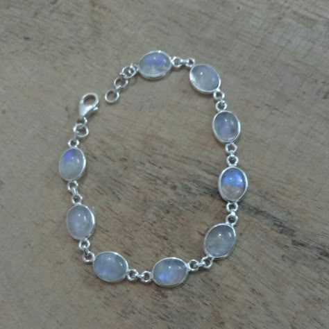 Excited to share the latest addition to my #etsy shop: Natural Rainbow moon stone 925 sterling silver bracelet - Solid silver bracelet - unisex bracelet - Rainbow moonstone jewelry - Gift item https://etsy.me/3erkT7r #girls #minimalist #hook #silver #yes #no #specialty Collar Hippie, Solid Silver Bracelets, Rainbow Moonstone Jewelry, Dope Jewelry, Women Bracelet, Bracelet Online, Bracelet Women, Funky Jewelry, Unisex Bracelets