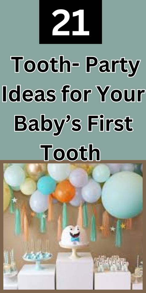 From adorable tooth-themed decorations and yummy treats to fun games and keepsake crafts, these ideas will make this special occasion unforgettable. 🍼✨

Perfect for family and friends, this celebration is a sweet way to honor your baby’s first tiny tooth. Whether you go all-out with a party or keep it intimate, these creative ideas will make everyone smile! 😁
Click to discover how to plan the cutest first tooth party ever! 🎈💙 First Tooth Party, Tooth Party, Keepsake Crafts, Themed Decorations, First Tooth, Fun Games, Yummy Treats, Creative Ideas, The Cutest