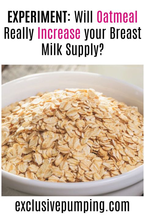 What kind of oatmeal is good for breastfeeding? How long after eating oatmeal will milk supply increase? Is there any difference in steel cut vs rolled oats for breastfeeding? Pin for later! #breastfeeding Milk Supply Increase, Breastfeeding Snacks, Boost Milk Supply, Low Milk Supply, Breastfeeding Foods, Lactation Recipes, Increase Milk Supply, Breastmilk Supply, Lactation Cookies