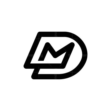 Introducing the "Simple DM or MD Logo" – a sleek monogram masterpiece seamlessly blending the letters D and M into a distinctive, minimalist line. This logo concept epitomizes modern simplicity with its clean design, offering a timeless and versatile representation for diverse business identities. D And M Logo, D M Logo Design, M D Logo, Dm Logo Design, Dm Monogram, 2 Letter Logo, Md Logo, D Logo Design, M Logo Design