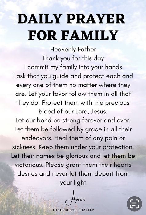 Prayer For Doctors Appointment, Prayer For Others In Need, Daily Prayer For Family, Prayers For My Daughter, Powerful Morning Prayer, Prayer For My Family, Family Prayer, Prayer For My Children, Prayers Of Encouragement