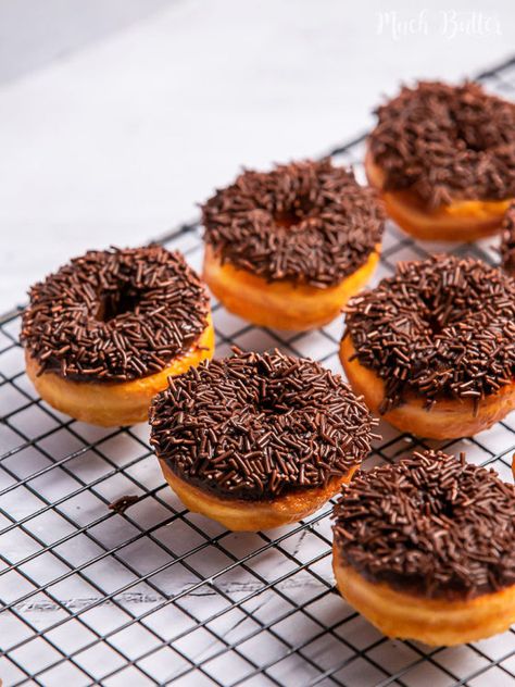 Chocolate sprinkle donuts are stress-free snacks to brighten your day. You can’t eat this sweet, fluffy, and moist donut just one. I bet more 😉 How to handle heartbreak? Sometimes life is just not as easy as it should be. You got a bitter truth such a rejection, broken heart, being left, hurt, ignored, sand, and everything that make you overwhelming mentally at all. Everyone has a different way to handle this feeling of heartbreak. They make their coping mechanism to make themselves better cond Chocolate Sprinkle Donut, Chicken Mushroom Stir Fry, Lasagna With Bechamel Sauce, Big Mouths, Donut Sprinkle, Garlic Butter Shrimp Pasta, Food Magic, Bitter Truth, Cheese Sauce Recipe