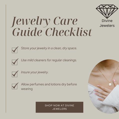 Here are some jewelry care tips to help you maintain the stunning appeal of your fine jewelry. #pinterest #pinterestinspired #pinterestwin #pinterestfail #pinteresthair #thankspinterest #mypinterest #pinterestquotes #thankyoupinterest #pinterestideas #pinterestwedding #pinterestsuccess #pinteresting #pinterestworthy #pinterestphoto #pinterestrecipe #pinterestnails #pinterestproject #pinterestjewlery Jewelry Care Tips, Pinterest Hair, Pinterest Projects, Pinterest Recipes, Pinterest Photos, Wedding Pinterest, Care Tips, Jewelry Care, Lotion