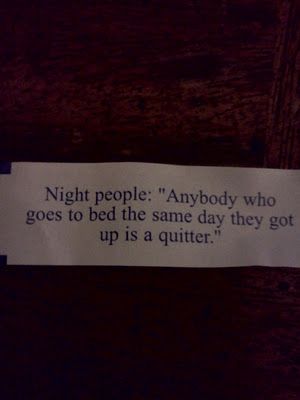 "Night People: Anybody who goes to bed the same day they got up is a quitter." - Hahaha my new life motto | quotes, night, humor Work Problems, Job Humor, Night Shift Nurse, Quotes Board, Night Nurse, Medical Humor, Before Midnight, Night Shift, Night Owl